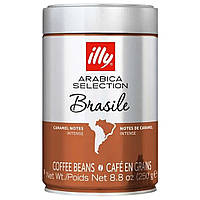 Кава в зернах illy Monoarabica Бразилія в банці 250г