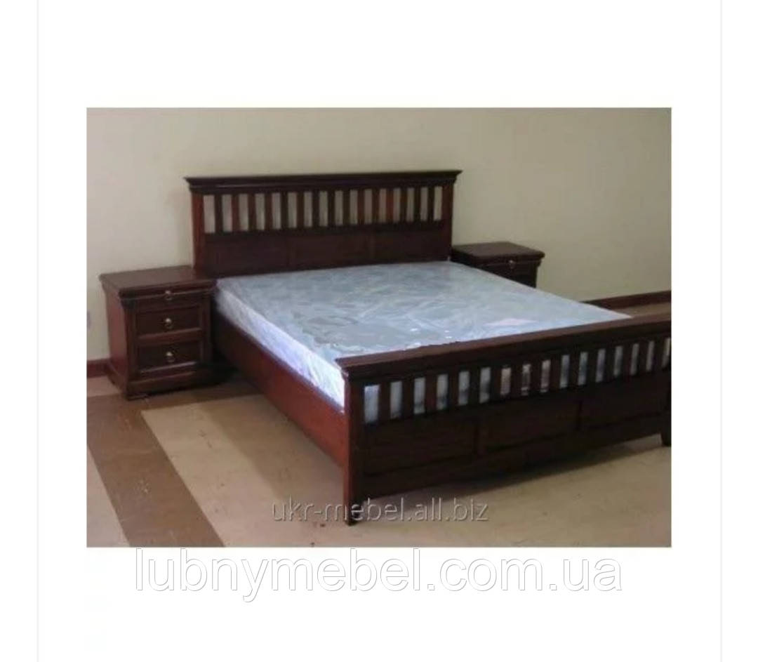 Ліжко дерев'яне Жасмин