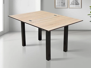 Стіл розкладний для маленької кухні Ажур Fusion Furniture, колір венге / дуб сонома, фото 3