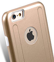 Чохол для iPhone 6s Melkco Metallic Kubalt золотистий