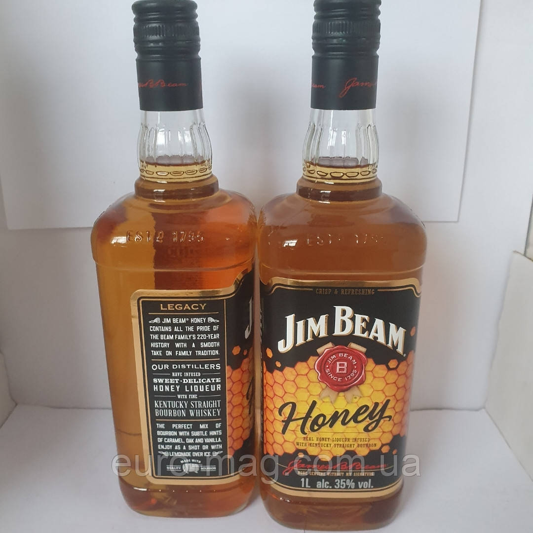 JIM BEAM HONEY 1 л. Медовий джим бім