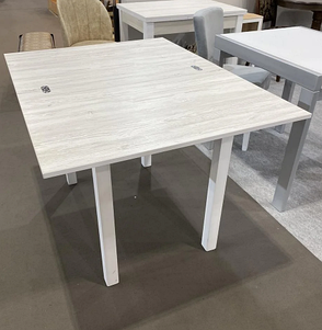 Стіл розкладний для маленької кухні Ажур Fusion Furniture, колір білий / аляска, фото 3