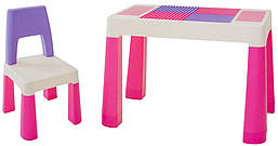 Дитячий функціональний столик зі стільчиком Poppet PP-002P