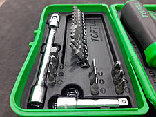 Набор инструмента 1/4" 41ед. TOPTUL GADW4101, фото 4