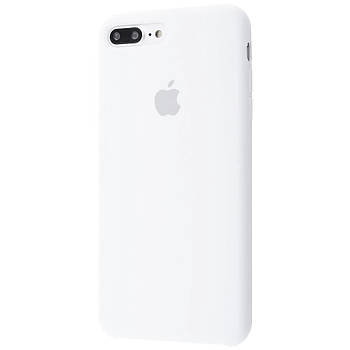 Чохол Silicone case для IPhone 8 Plus White білий