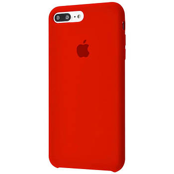 Чохол Silicone case для IPhone 8 Plus Red червоний