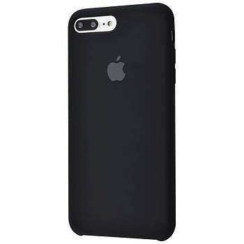 Чохол Silicone case для IPhone 8 Plus Black чорний