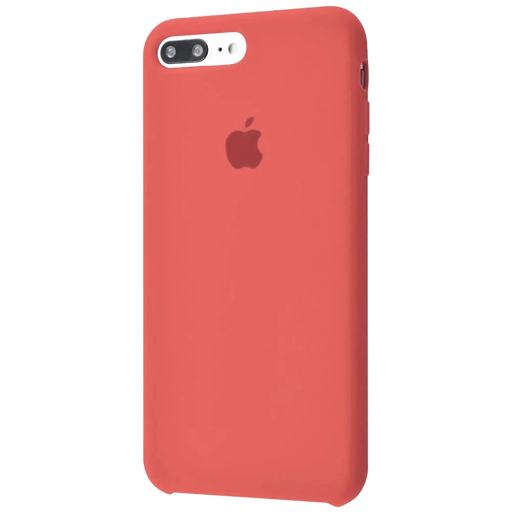 Чохол Silicone case для IPhone 7 Plus Camelia світло-червоний, фото 1