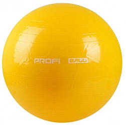 Фітбол м'яч для фітнесу Profi Ball 75 см посилений 0383 Yellow