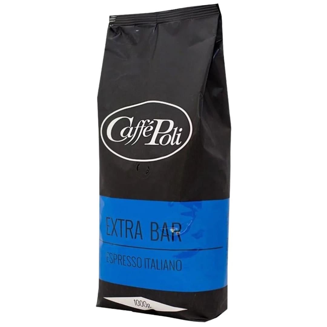 Кава в зернах Caffe Poli Extra Bar 1 кг.