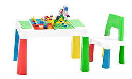 Дитячий функціональний столик зі стільчиком Poppet PP-002G