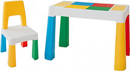 Дитячий функціональний столик зі стільчиком Poppet PP-002Y