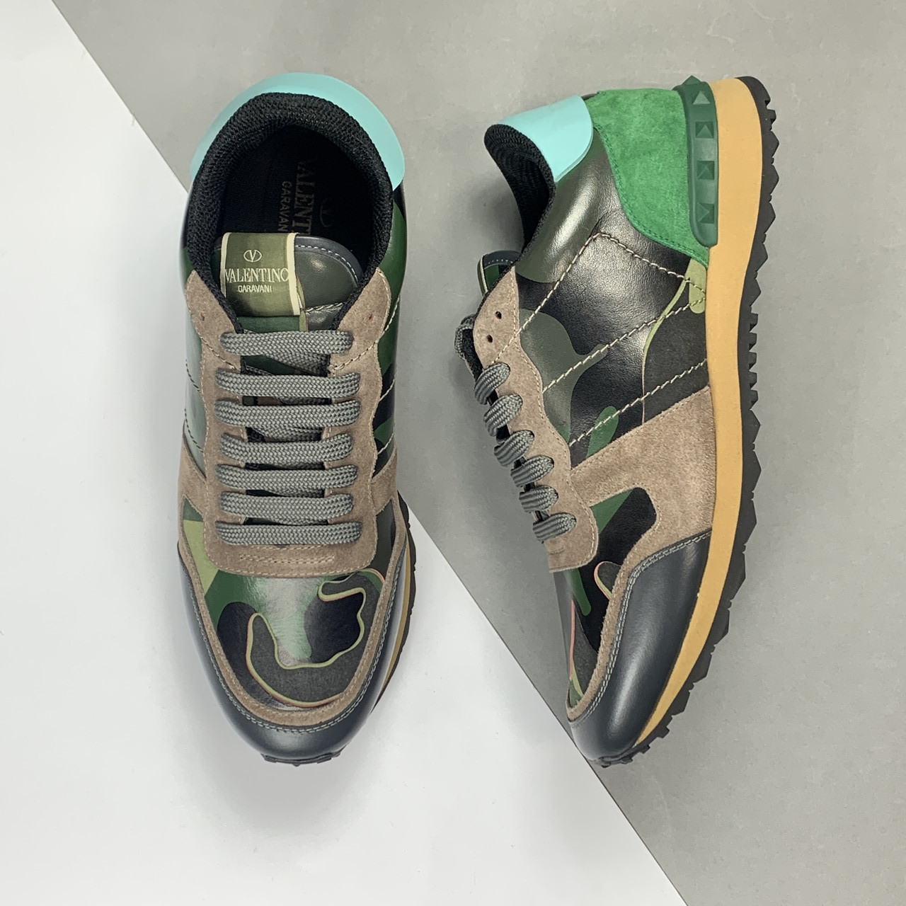 Брендові кросівки чоловічі — Valentino Rockrunner (Велентино)