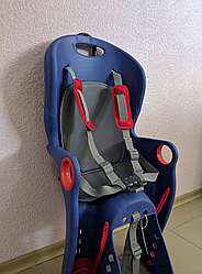 Велокрісло дитяче TILLY T-831. Велосипедне крісло дитяче (синє)
