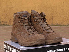 Черевики армійські MIL-TEC Squad 5 inch, Brown 12824009, фото 5