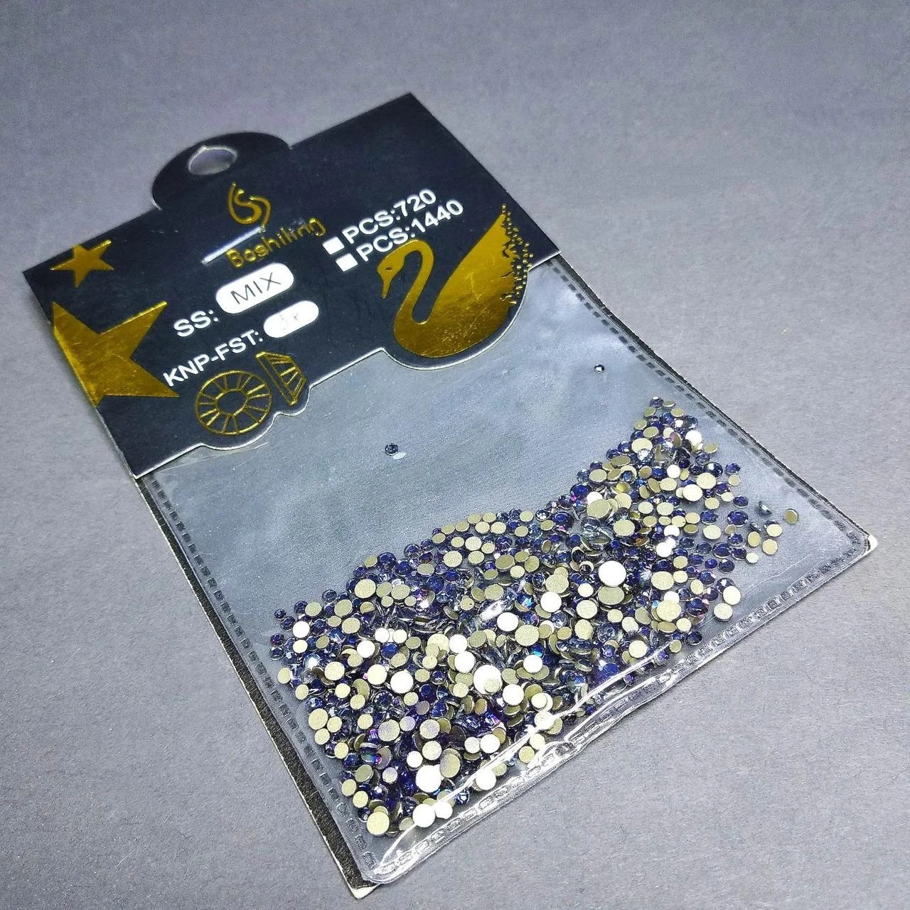 Камені для дизайну нігтів 720шт. №32, фото 1