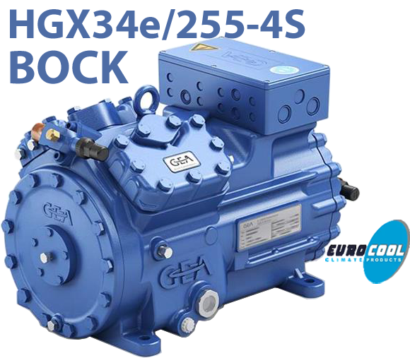 Компрессор Bock HGX34e/2554S и оригинальные запчасти Bock от производителя компрессоров