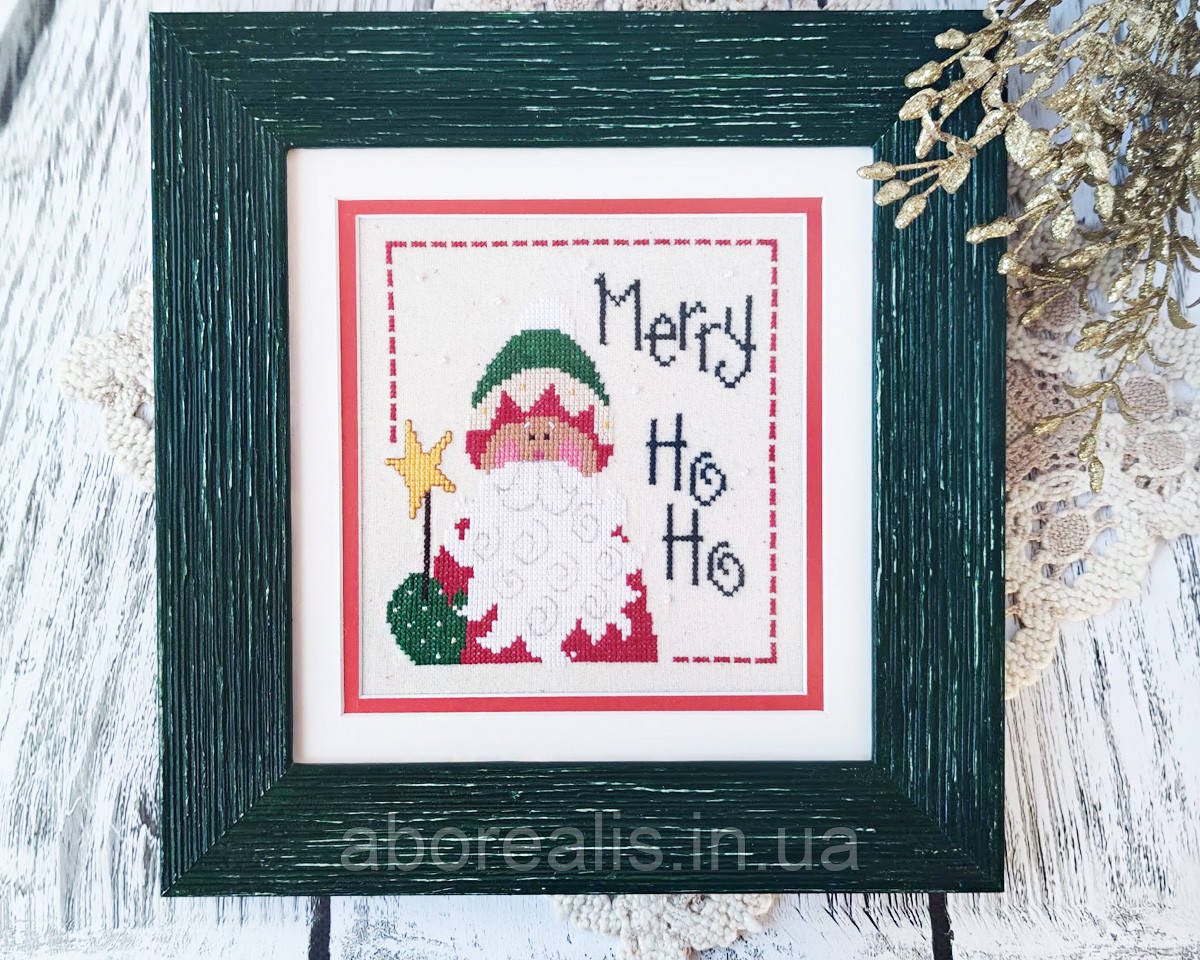 Картина вишита хрестиком "Merry Ho-Ho", фото 1