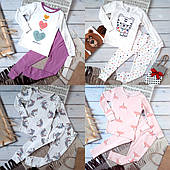 Піжами для дівчаток від 0 до 10 років