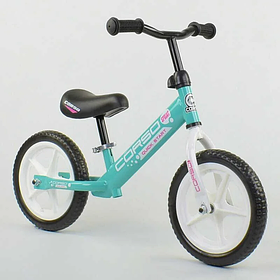 Велобіг від "CORSO" 17008 сталева рама, колесо 12" EVA (ПІНА), до 25 кг