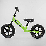 Велобіг від "CORSO" 19005 сталева рама, колесо 12" EVA (ПІНА), до 25 кг, фото 3