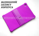 Бузковий силіконовий чохол Samsung Galaxy Tab A7 10.4 2020 (Sm-T500 SM-T505) Ivanaks TPU Purple, фото 3