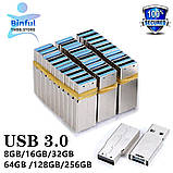 Флешка USB 3.0 flash drive, 32Gb, металева флешка, фото 5