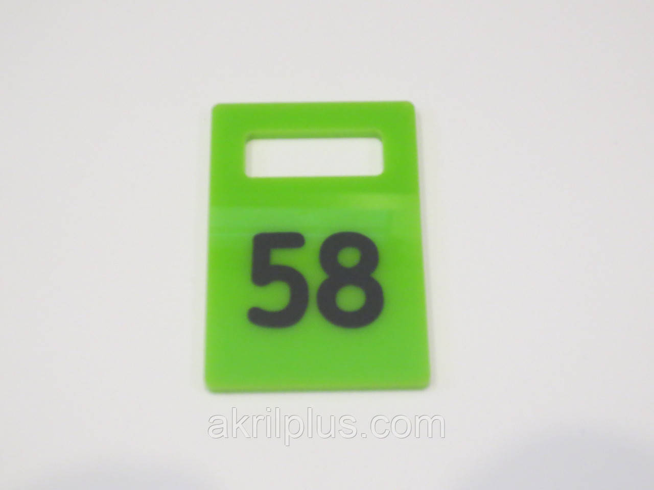 Бирки для гардероба з номерами 60 мм діаметр