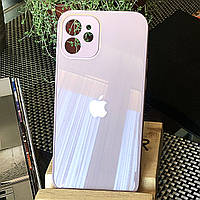 Чохол Color-Glass для Iphone 12 mini бампер з захистом камер Lavender