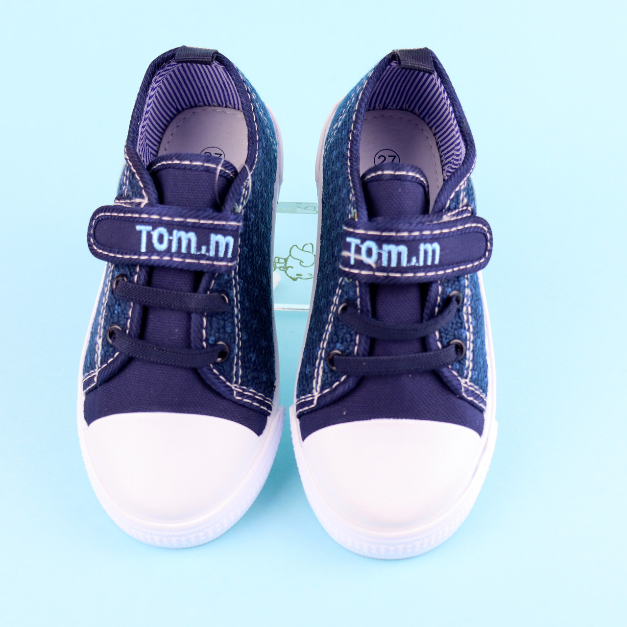 7297E Кеды мокасины на мальчика текстильная обувь Том.м размер 27 - фото 6 - id-p504014277