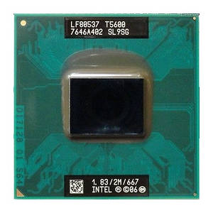 Процесор для ноутбука M Intel Core 2 Duo T5600 2x1,83Ghz 2Mb Cache 667Mhz Bus б/в