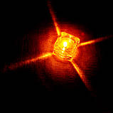 Набір 4 скляних підсвічників з 4 прозорими восковими чайними свічками 24г в Червоній Коробці, фото 8