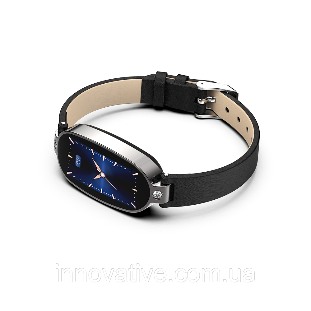 Умные часы фитнес браслет Finow B79 Silver с тонометром и ЭКГ (Черный) - фото 4 - id-p1339488356