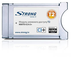 CAM модуль STRONG Irdeto CCA CI+ для доступу до ефірного ТВ стандарту DVB-T2