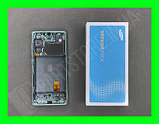 Дисплей Samsung G780 Cloud Mint S20 FE (GH82-24219D) сервісний оригінал у складі з рамкою