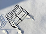 Крісло-гойдалка LEAF нагадує прожилки листя з металу, фото 7