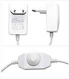 Великий нічник для дитячої Зайчик Міффі USB, 50 см, фото 5