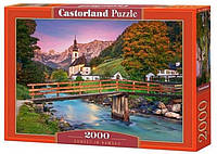 Настольная игра Castorland puzzle Пазл Закат в Рамзау, Австрия, 2000 эл. (C-200801)