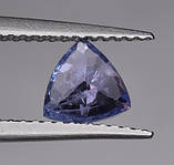 Натуральний Танзаніт 0,90 Ct. 6,21х6,14х3,81 mm, фото 3