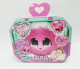 М'яка іграшка "Няшка-блукаюча зурка" 6166 ABCD, 4 види, гребінець, шпилька, нашийник, в коробці, фото 5