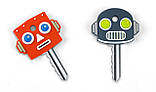 Накладки на ключі Fred & Friends Роботи 2 шт, фото 2