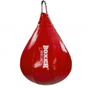 Груша набивная Boxer Капля малая Каплевидная, Красный - фото 1 - id-p1339594311