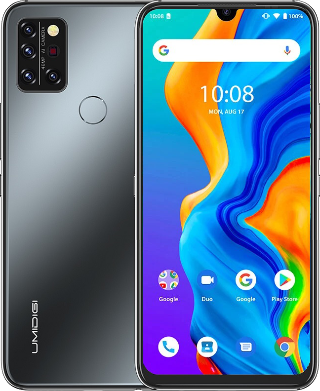 Смартфон UMIDIGI A9 Pro 4/64 Gb ⁇ Термометр ⁇ Четверта камера 32+16+5+5 Mpx ⁇ Android 10 ⁇ 4G ⁇ Дисплей 6.3"