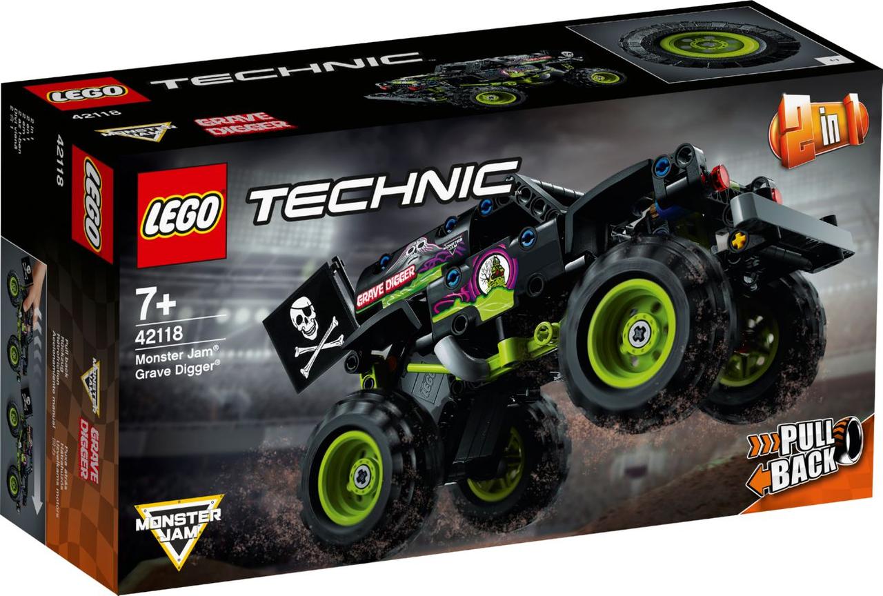 Лего Технік Lego Technic Monster Jam Grave Digger 42118