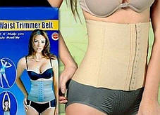 Коригуючий пояс-корсет Waist Trimmer Belt | Стягуючий пояс для живота жіночий, фото 2