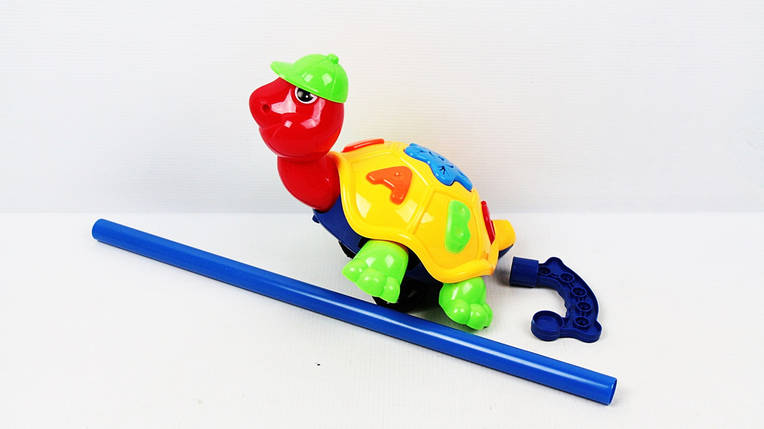 Каталка YOUANG "Черепаха", на ціпку, 902-1, фото 1