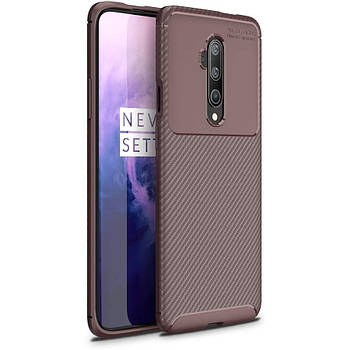 Чохол Carbon Case для OnePlus 7T Pro Brown