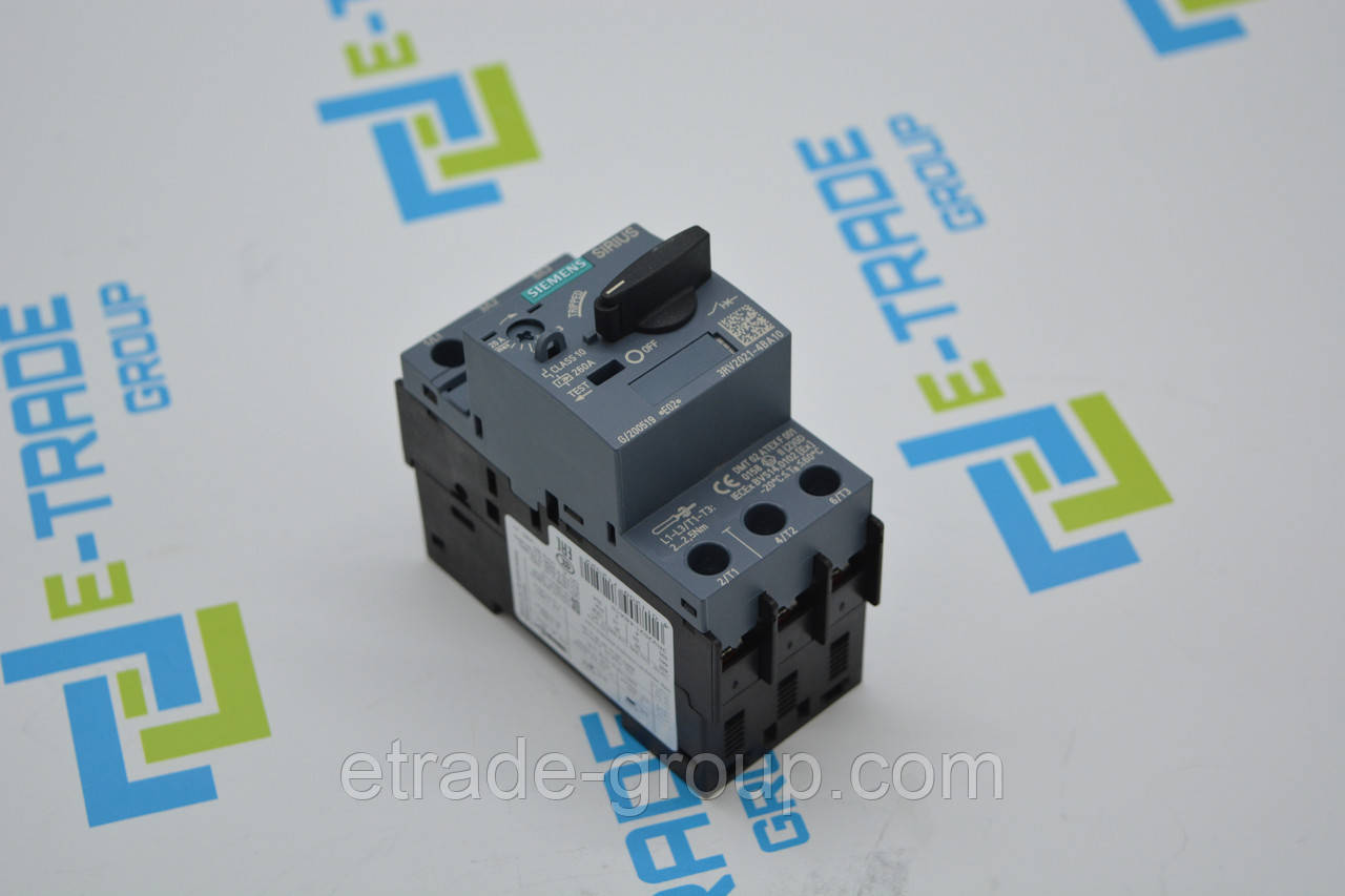 Автоматичний вимикач Siemens 3RV2021-4BA10, фото 1