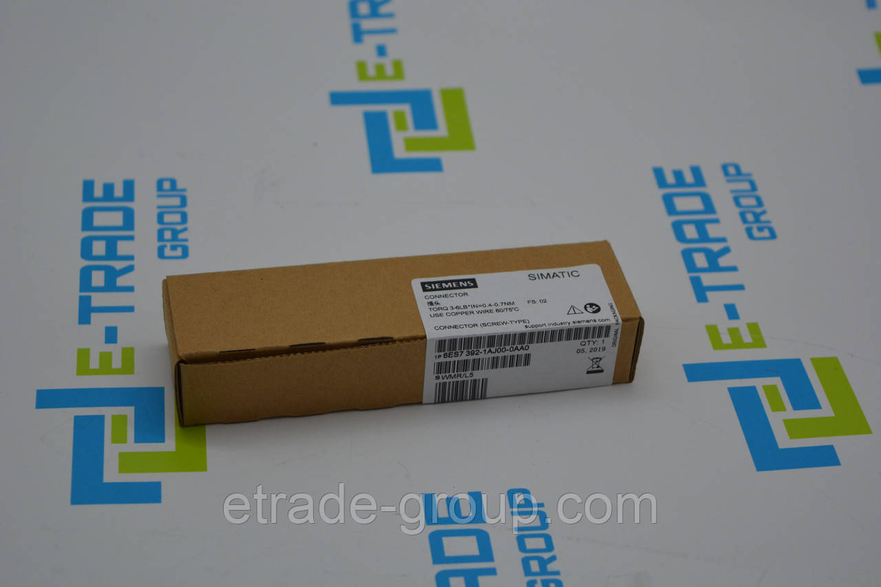 З'єднувач Siemens 6ES7392-1AM00-0AA0 Simatic s7-300