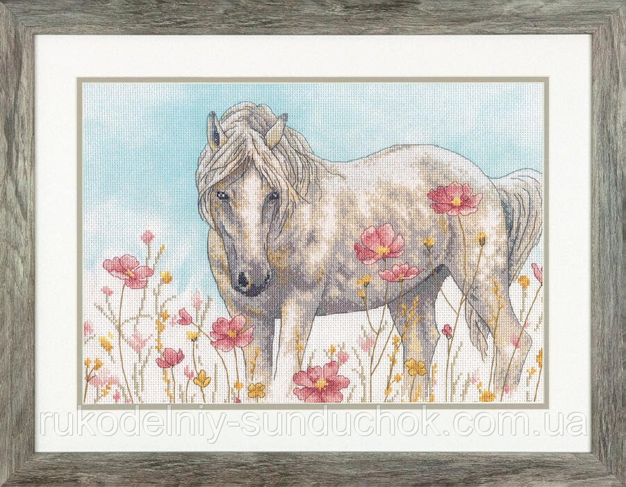 Набір для вишивання Dimensions 70-35396 "Дикий кінь" (Wild Horse)